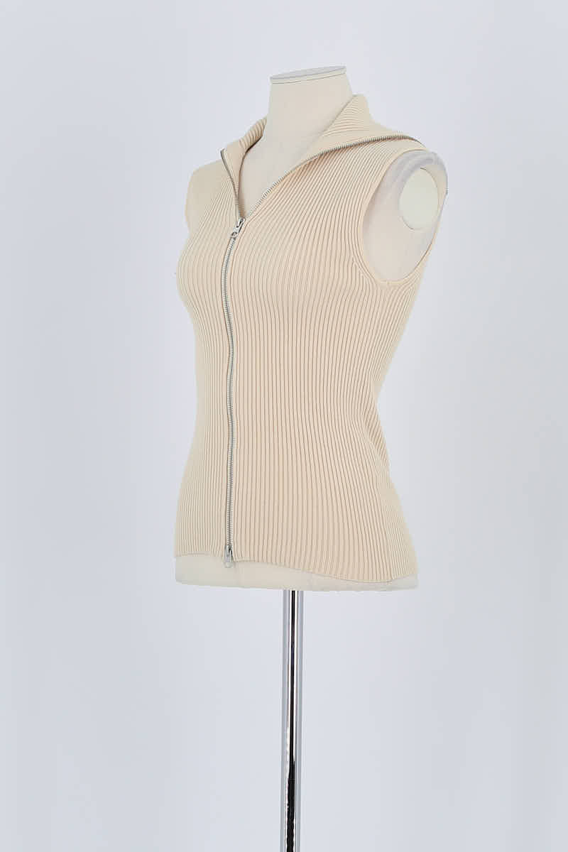 Top sans manche Samsoe Samsoe Beige en Viscose