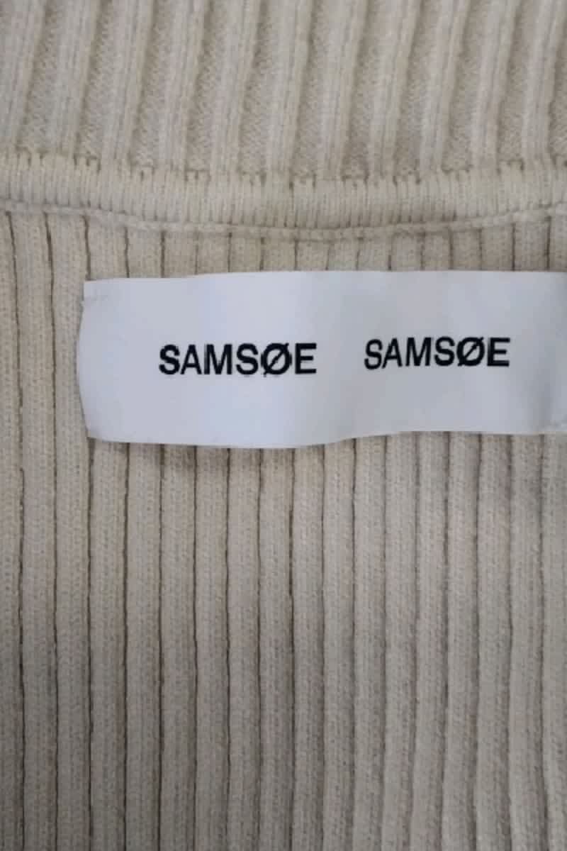 Top sans manche Samsoe Samsoe Beige en Viscose