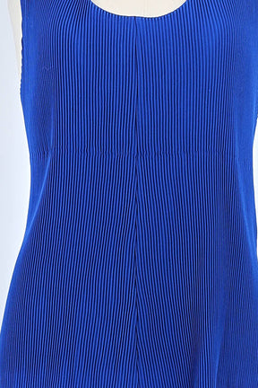 Top sans manche Sandro Bleu en Polyester