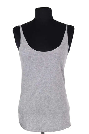 Top sans manche Sandro Gris en Coton, taille S - Seconde Main