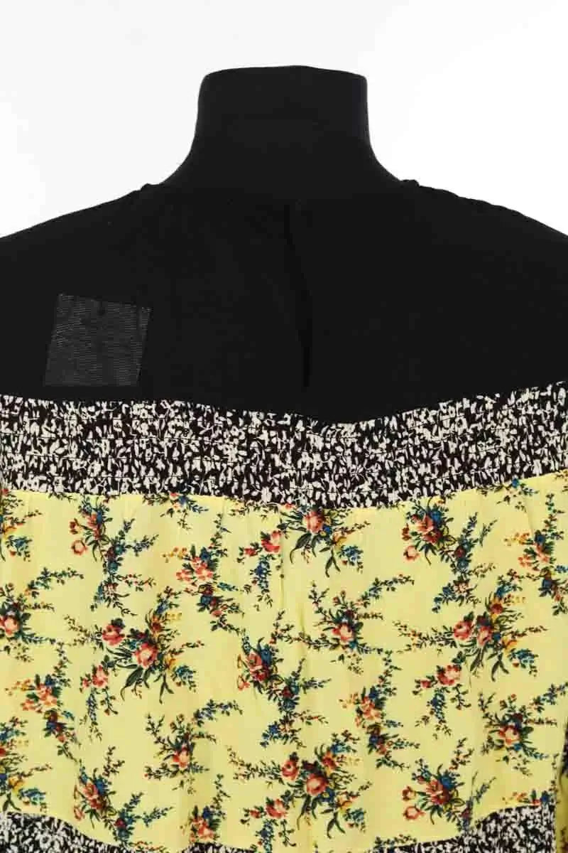 Top sans manche Sandro Jaune en Viscose