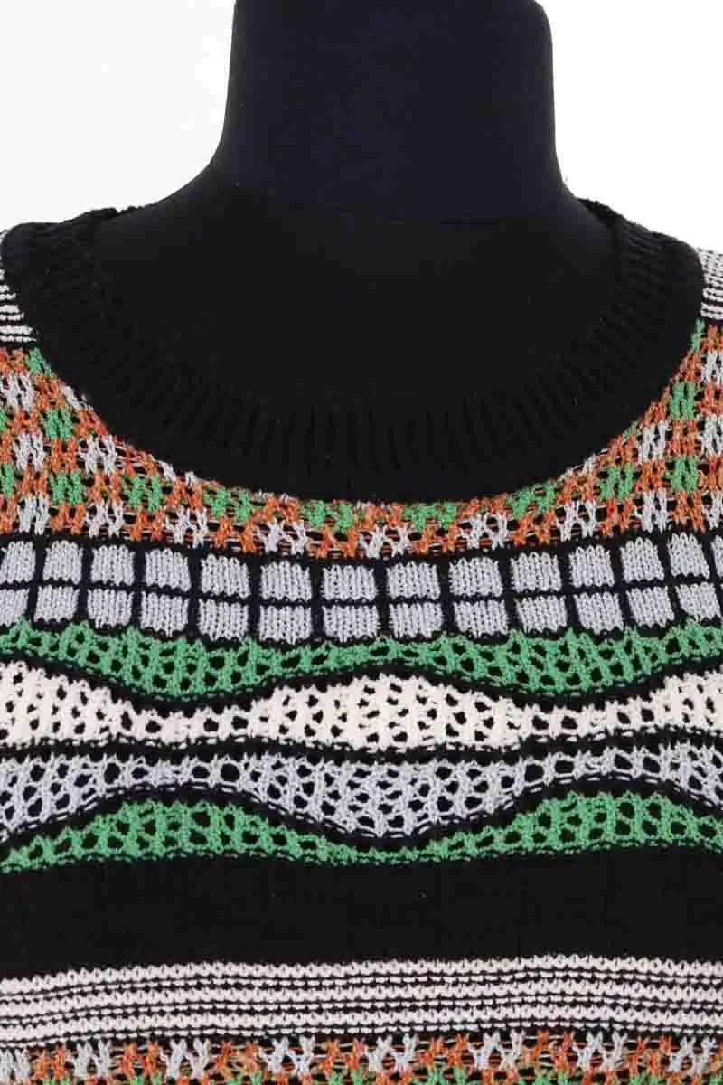 Top sans manche Sandro Multicolore en Coton