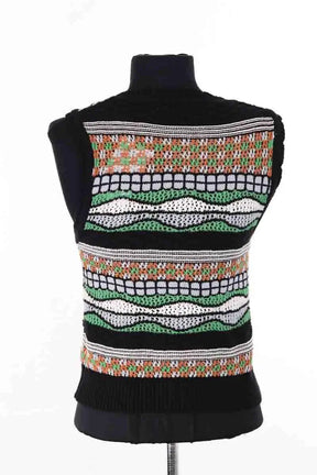 Top sans manche Sandro Multicolore en Coton