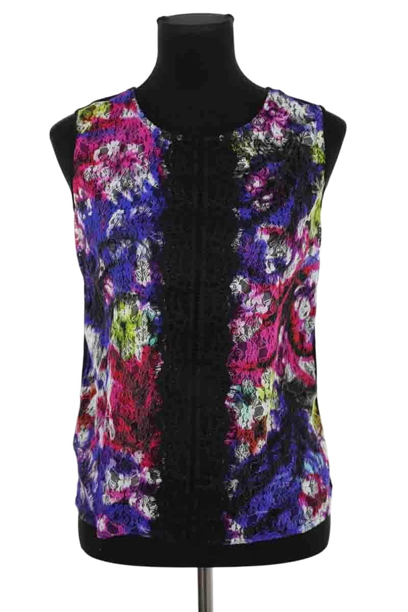 Top sans manche Sandro Multicolore en Polyamide, taille L - Seconde Main