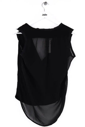 Top sans manche Sandro Noir en Synthétique