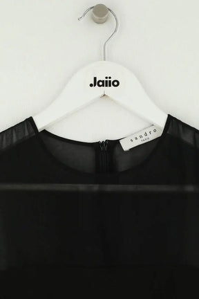Top sans manche Sandro Noir en Synthétique