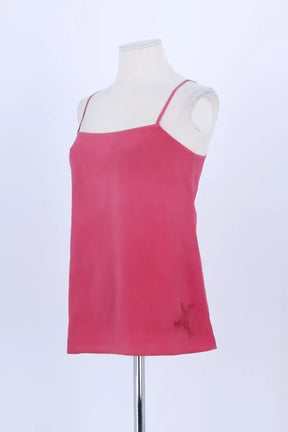 Top sans manche Sandro Rose en Soie