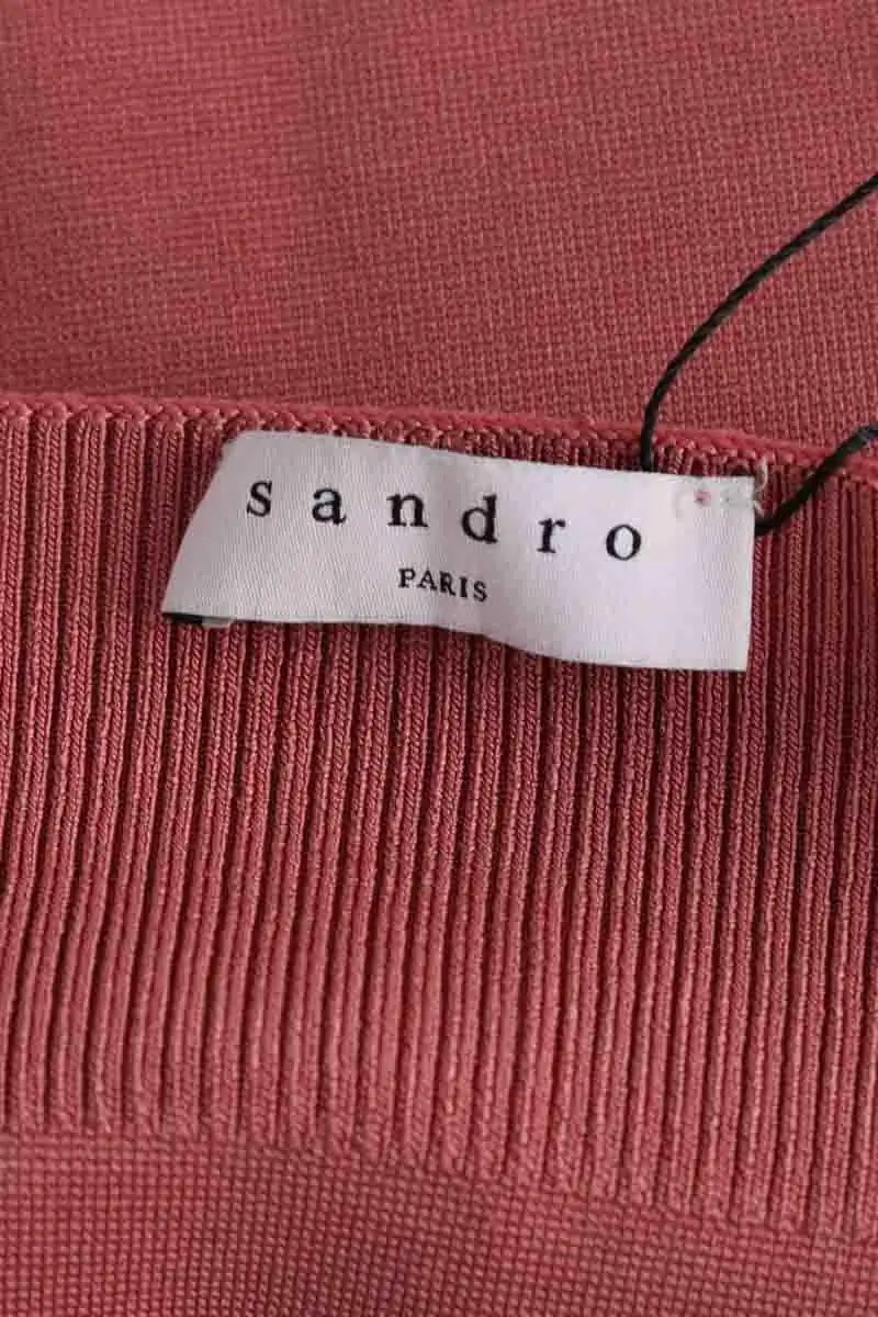 Top sans manche Sandro Rose en Viscose