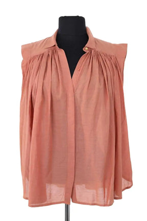 Top sans manche Sessun Camel en Coton, taille S - Seconde Main