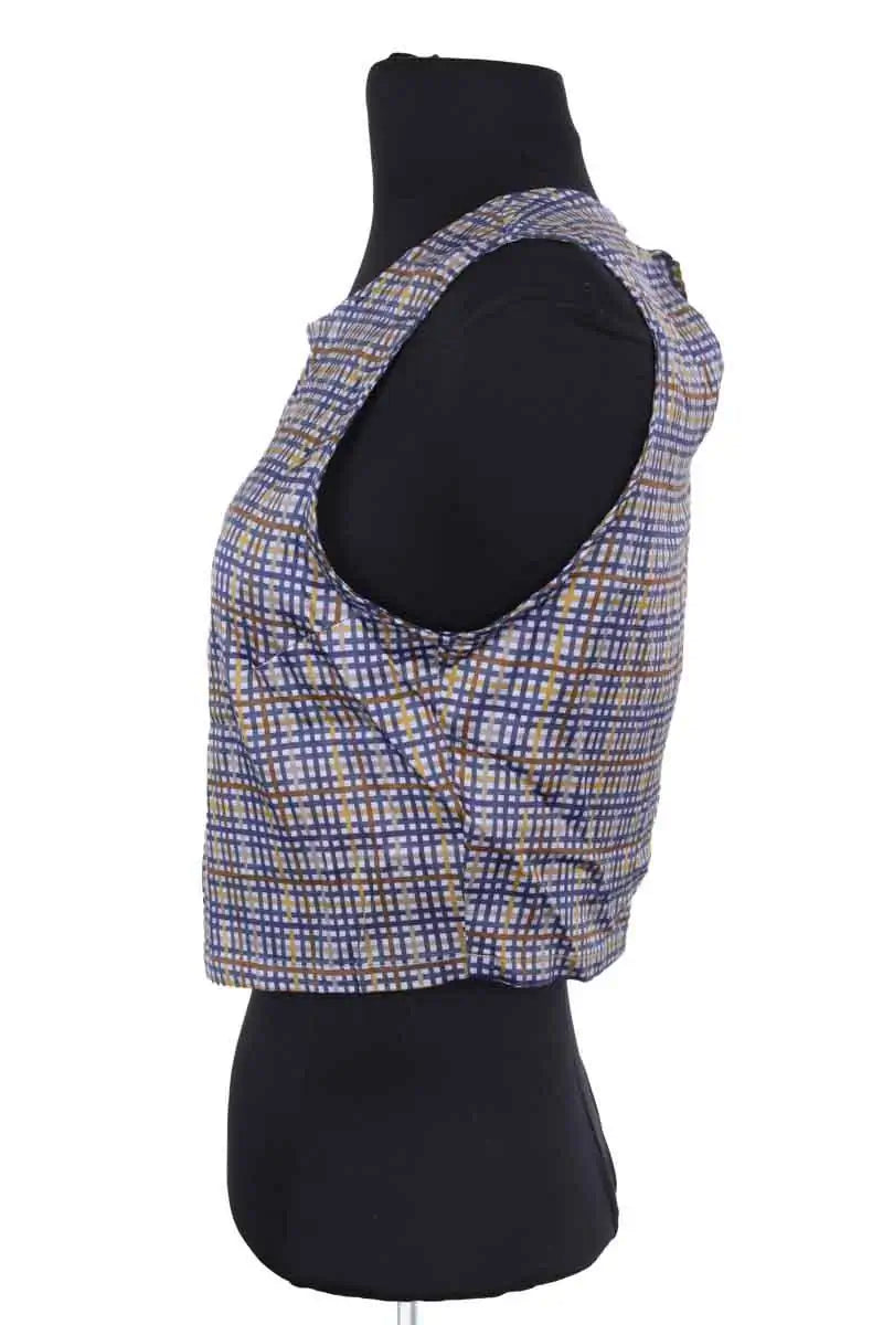Top sans manche Sessun Laou Bleu en Viscose