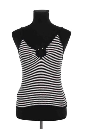 Top sans manche Sessun Noir en Viscose, taille S - Seconde Main