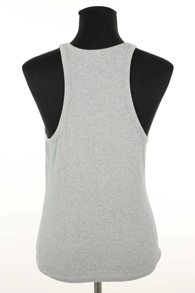 Top sans manche Sézane Gris en Coton