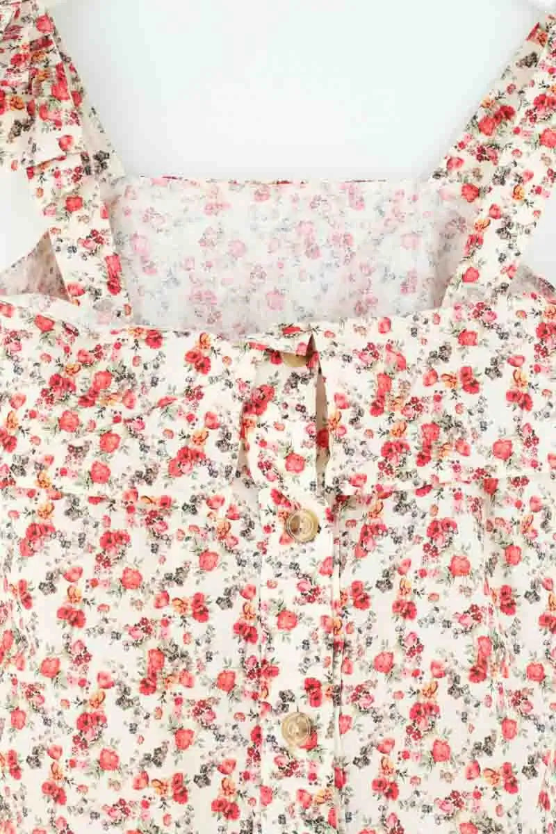 Top sans manche Sézane Multicolore en Lin