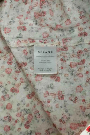 Top sans manche Sézane Multicolore en Lin