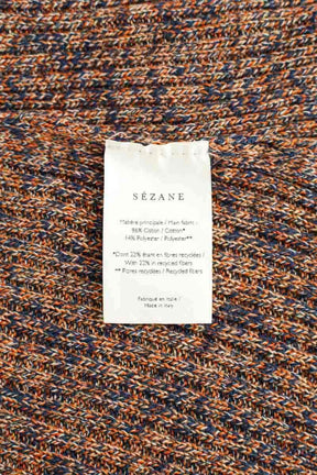Top sans manche Sézane Orange en Coton