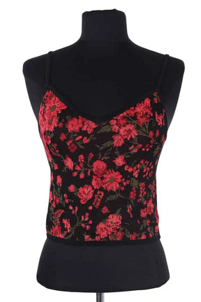 Top sans manche Sézane Rouge en Viscose, taille XXS - Seconde Main