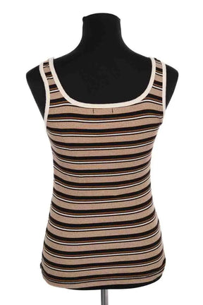 Top sans manche Soeur Beige en Coton