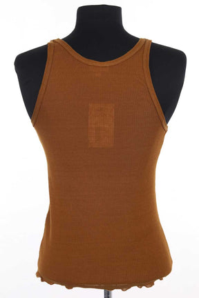 Top sans manche Soeur Camel en Coton
