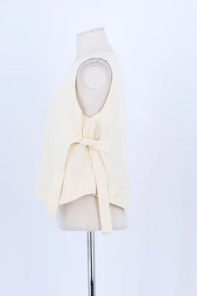 Top sans manche Soeur Ecru en Coton