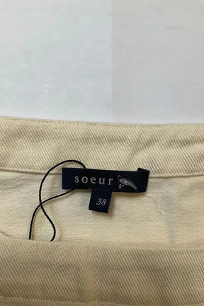 Top sans manche Soeur Ecru en Coton