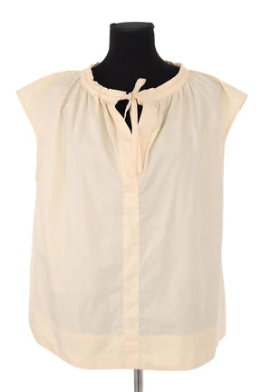Top sans manche Soeur Ecru en Coton, taille S - Seconde Main