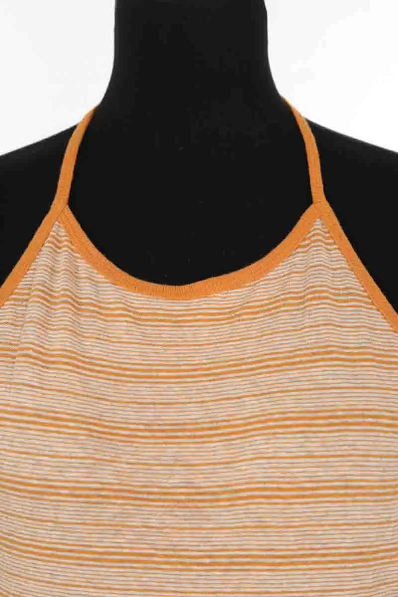 Top sans manche Soeur Orange en Coton