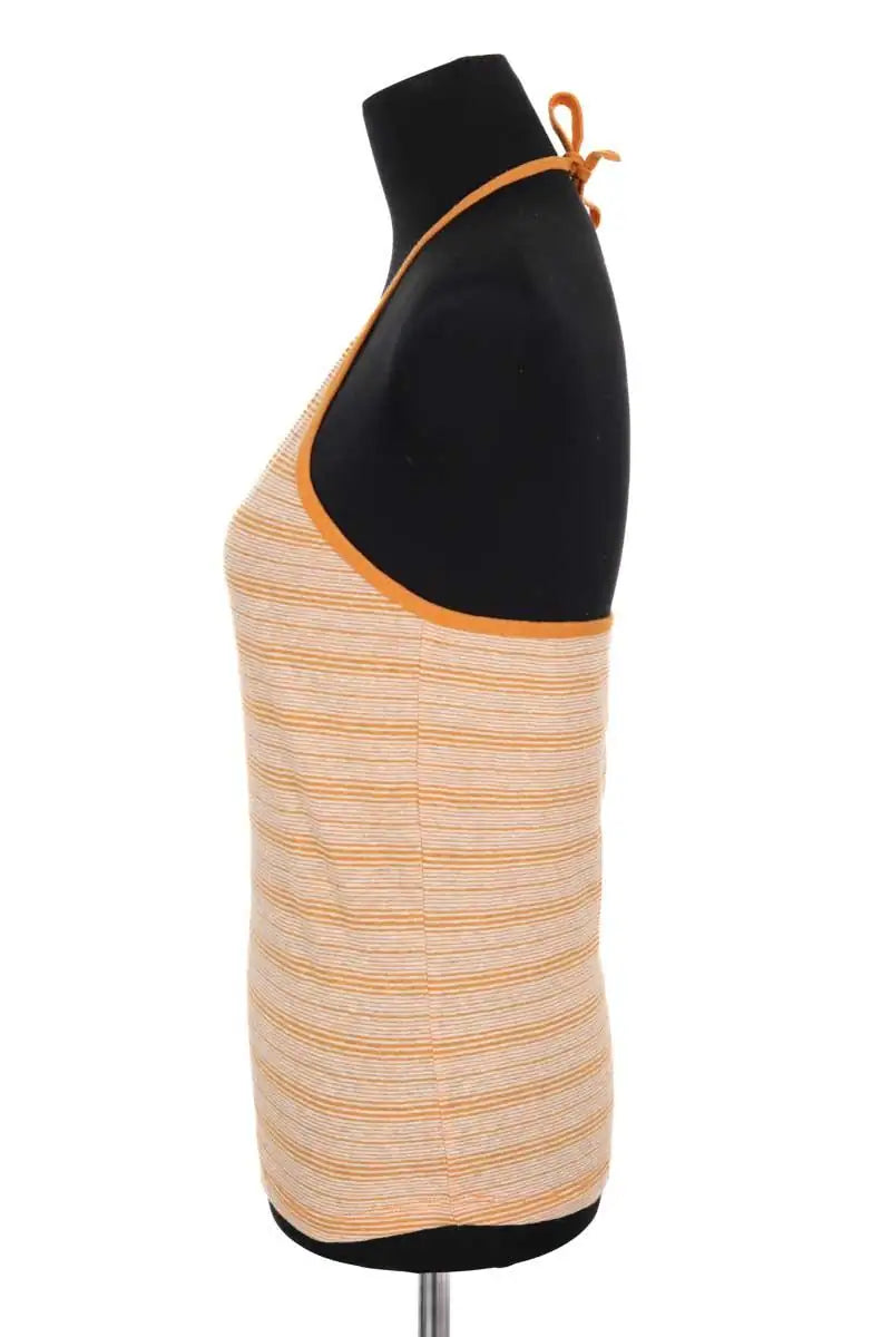 Top sans manche Soeur Orange en Coton