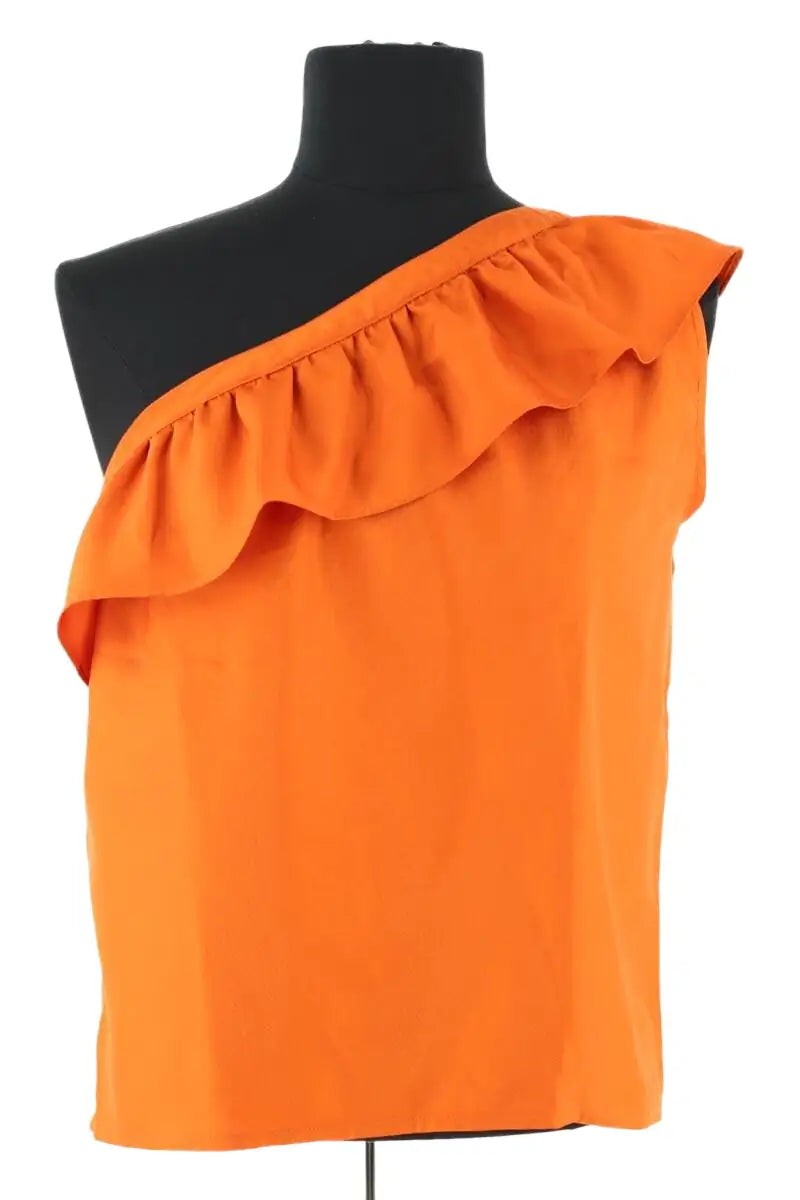 Top sans manche Soeur Orange en Synthétique, taille S - Seconde Main