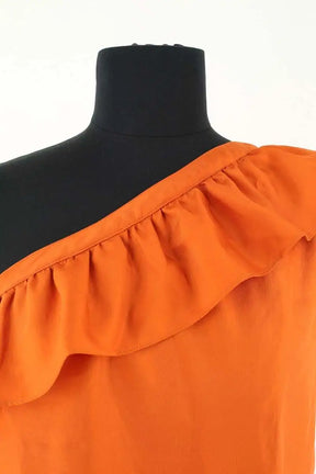 Top sans manche Soeur Orange en Synthétique