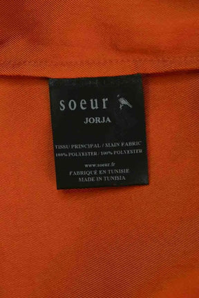 Top sans manche Soeur Orange en Synthétique