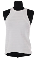 Top sans manche Songe Lab Blanc en Viscose, taille XS - Seconde Main