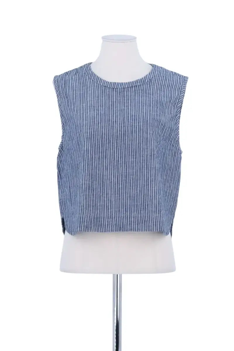 Top sans manche Songe Lab Bleu en Coton, taille M - Seconde Main