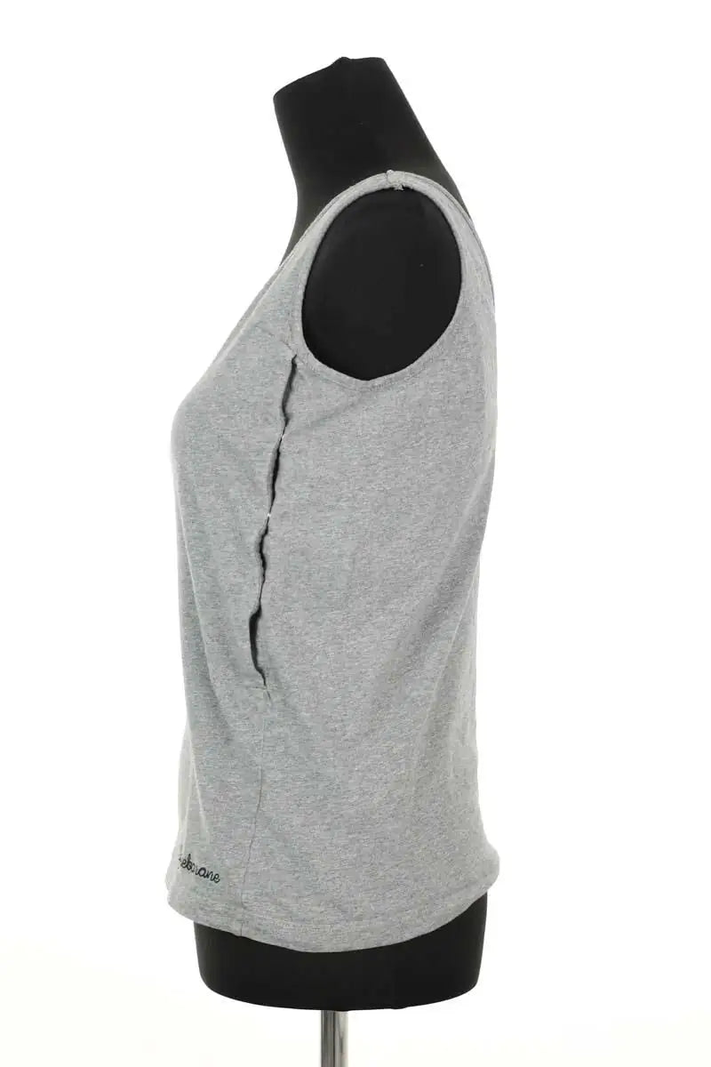 Top sans manche Tajinebanane Gris en Coton