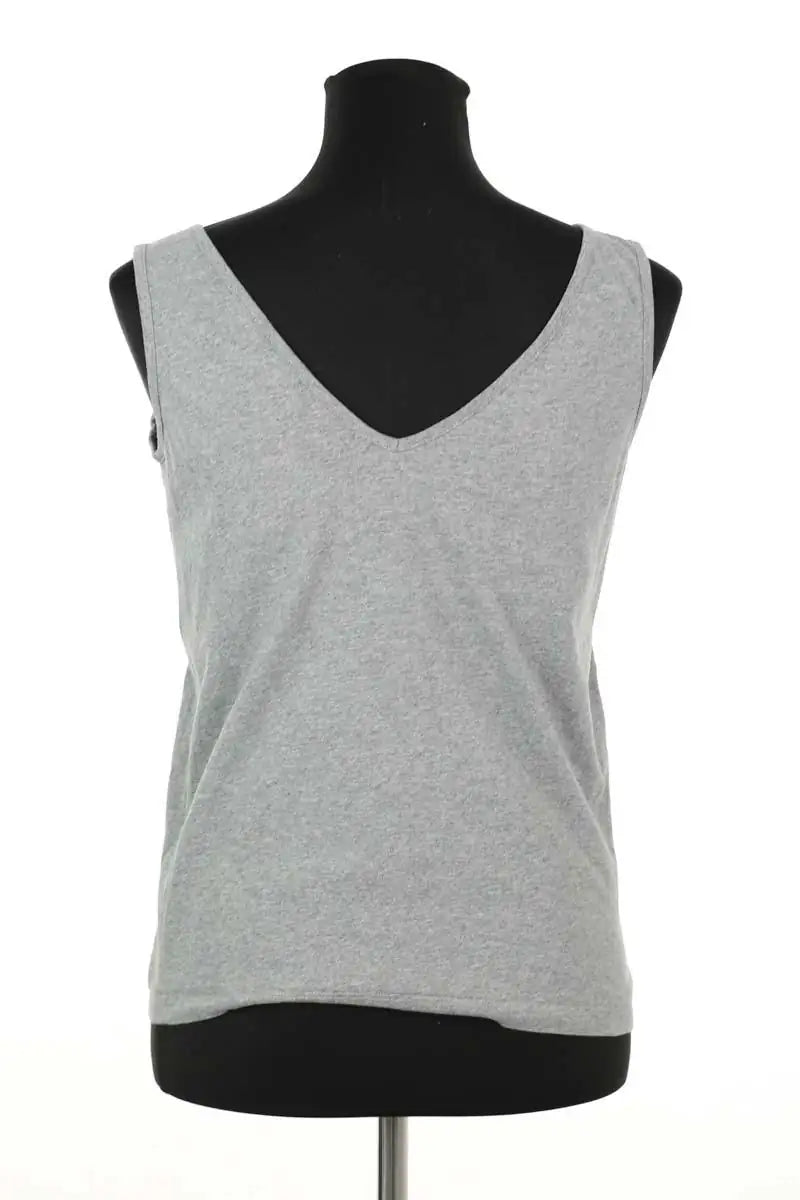 Top sans manche Tajinebanane Gris en Coton
