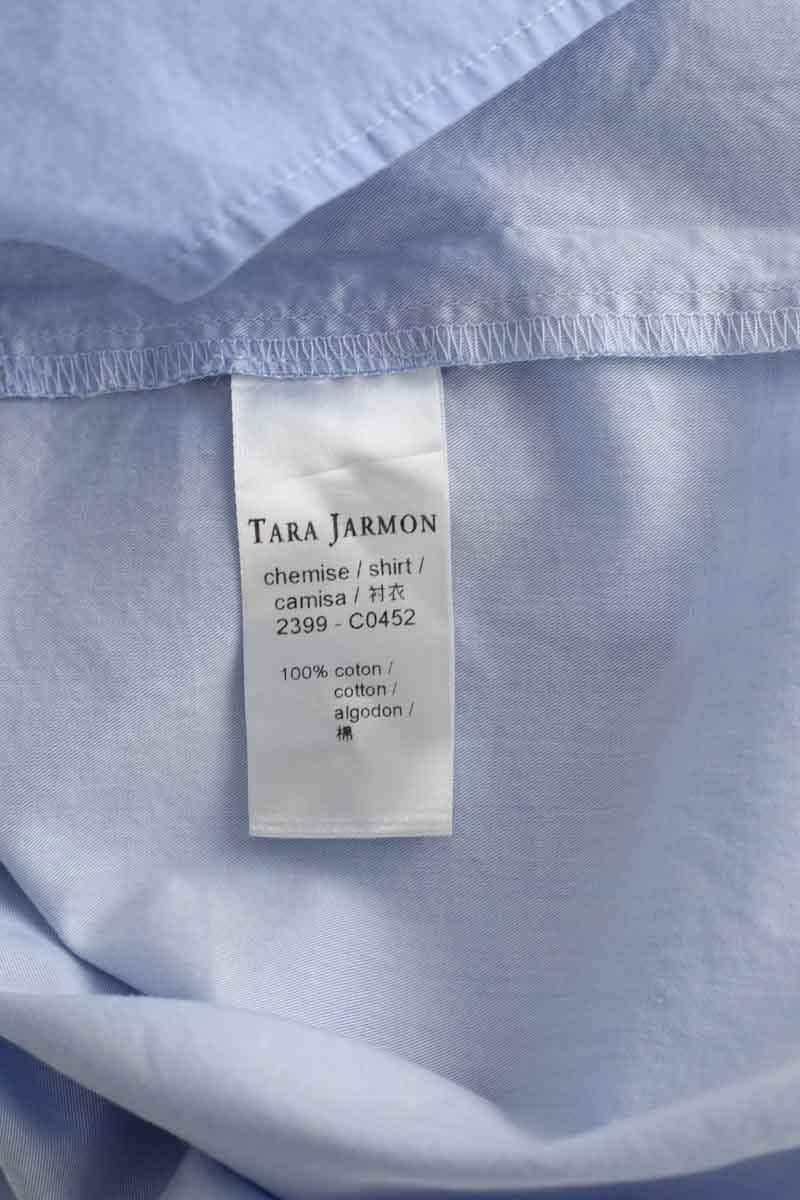 Top sans manche Tara Jarmon Bleu en Coton
