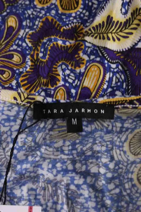 Top sans manche Tara Jarmon Bleu en Coton