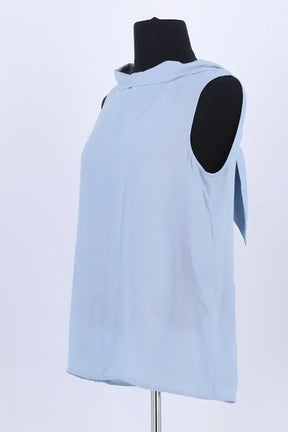 Top sans manche Tara Jarmon Bleu en Synthétique