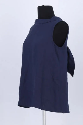 Top sans manche Tara Jarmon Bleu en Synthétique