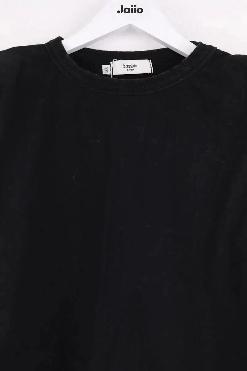 Top sans manche The Frankie Shop Noir en Coton