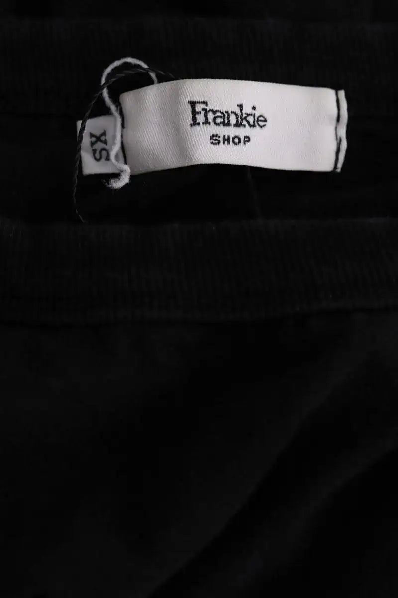 Top sans manche The Frankie Shop Noir en Coton