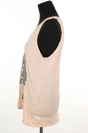 Top sans manche The Kooples Beige en Coton
