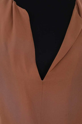 Top sans manche The Kooples Beige en Soie