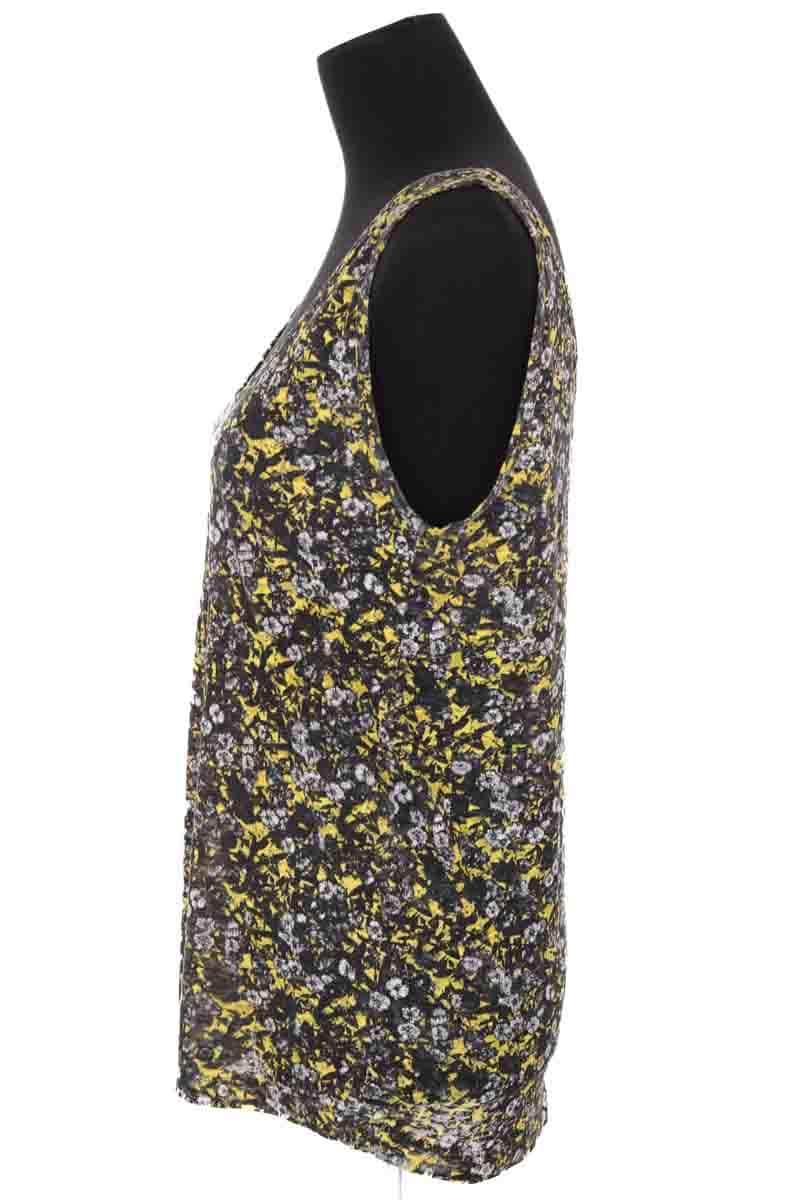 Top sans manche The Kooples Jaune en Coton