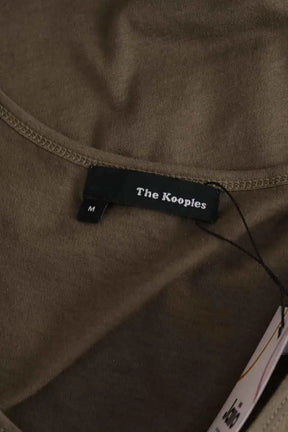 Top sans manche The Kooples Kaki en Coton