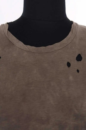 Top sans manche The Kooples Marron en Coton