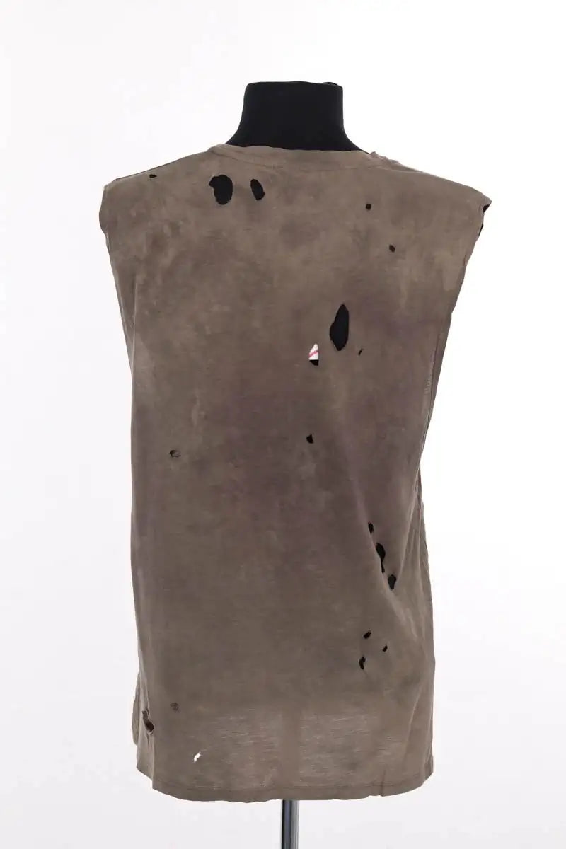 Top sans manche The Kooples Marron en Coton