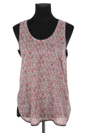 Top sans manche The Kooples Rose en Coton, taille L - Seconde Main