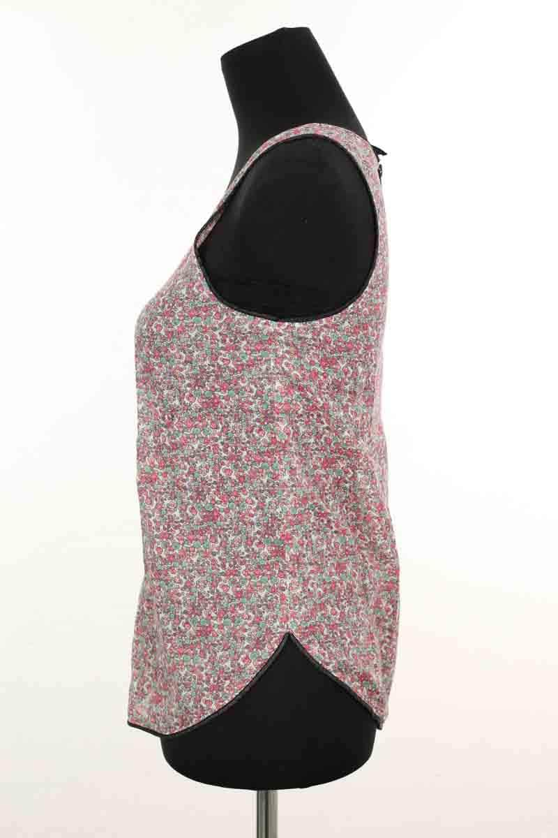 Top sans manche The Kooples Rose en Coton