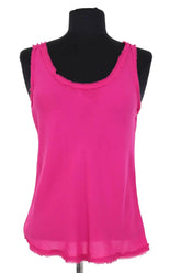 Top sans manche Theory Rose en Soie, taille XS - Seconde Main