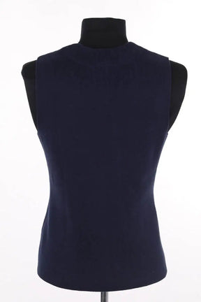 Top sans manche Tommy Hilfiger Bleu en Coton